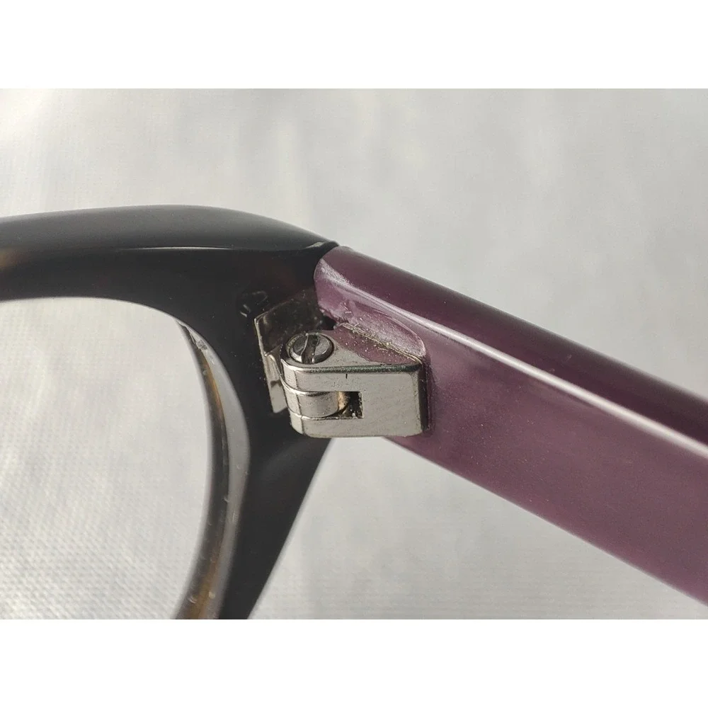 Vera‎ Wang V071 TO Tortoise Purple Cat Eye Eyeglass Frames Women's 54-16-135